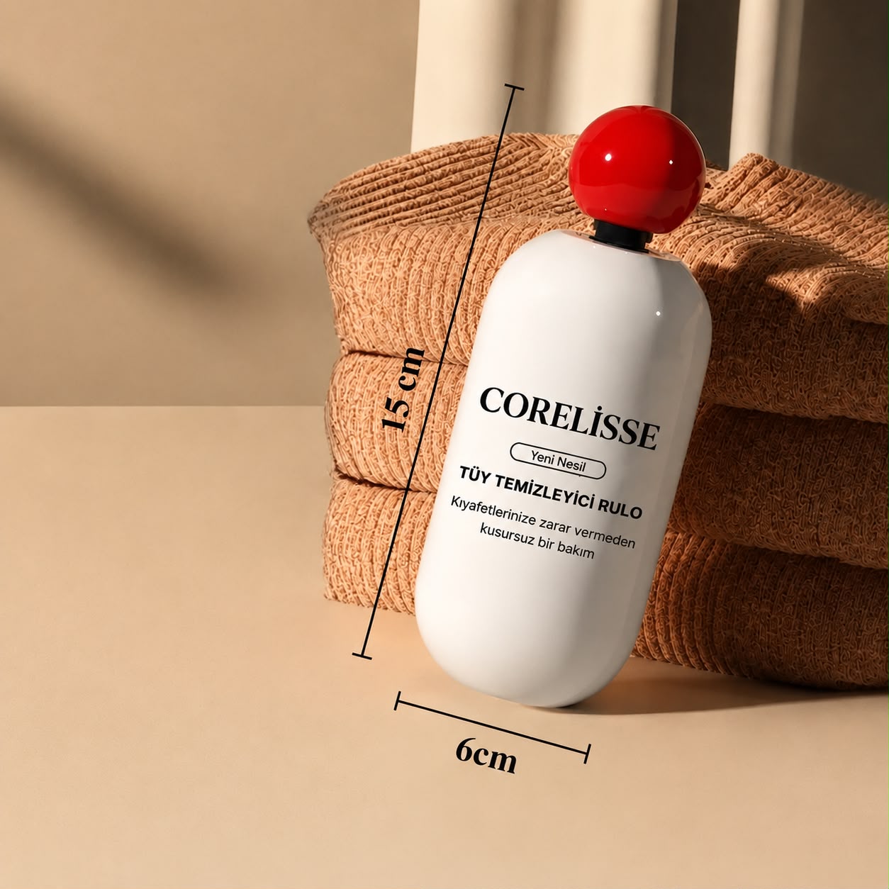 CORELİSSE® 2’si 1 Arada Tüy ve Tiftik Temizleyici